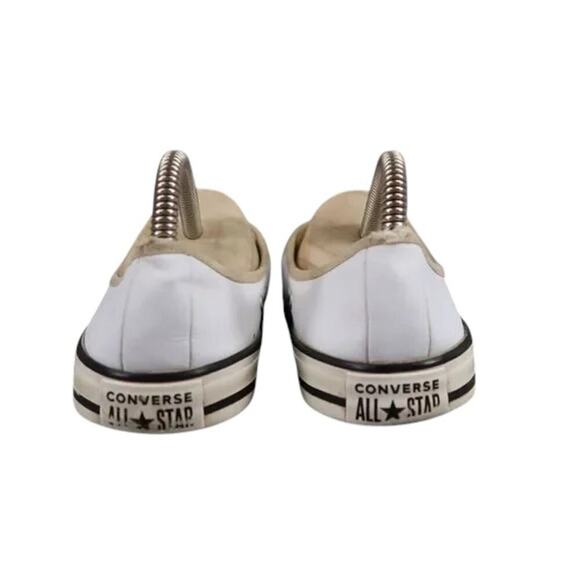 Converse Shoes Womens 7 Sneakers All Star Low Top Slip On Flats White Casual - Picture 3 of 14